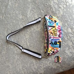 Brighton Graffiti Love Crossbody Belt Bag